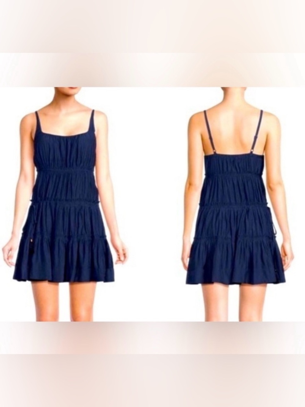 🆕 Ramy Brook Amrie Navy Dress - M